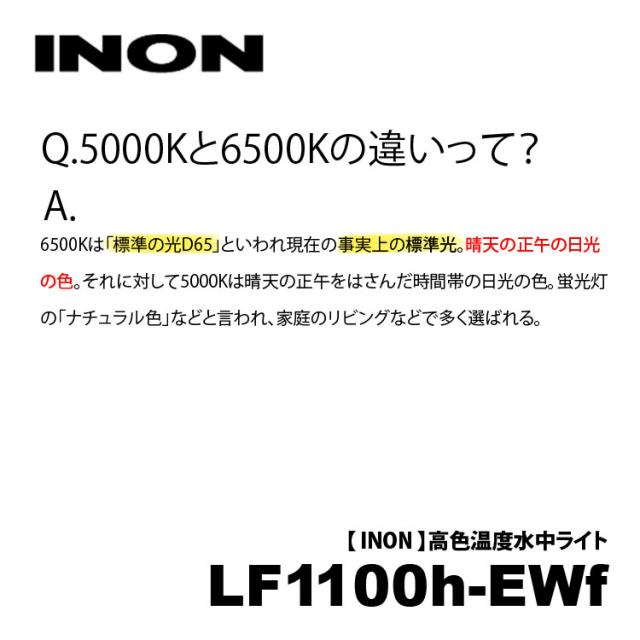 [ INON ] LF1100h-Ewf ストロボ対応水中ライト_4
