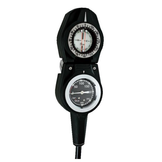 [ Bism ] GK2121 K/W ナビゲーションゲージ NAVIGATION GAUGE [ ダイビング用2ゲージ ]_3