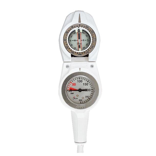 [ Bism ] GK2121 K/W ナビゲーションゲージ NAVIGATION GAUGE [ ダイビング用2ゲージ ]_4