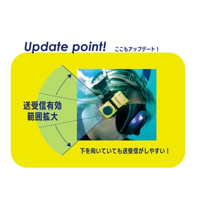 [ CASIO ] ダイブトランシーバー ロゴシーズ 2 Logosease 2 LSG-RG007 1台