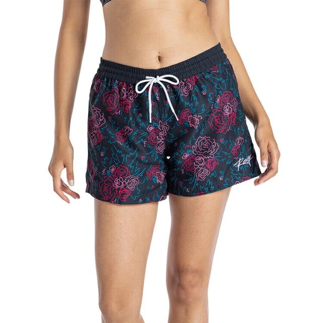 ROXY ロキシー ROXY X ELEY KISHIMOTO リバーシブル ボードショーツ ミドル丈 [BLK]