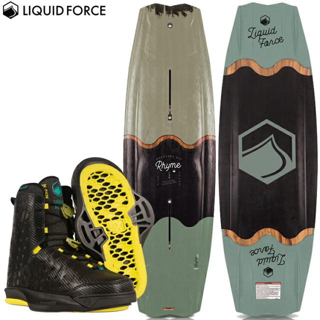 [ Liquid Force ] リキッドフォース　RHYME ウエイクボードセット