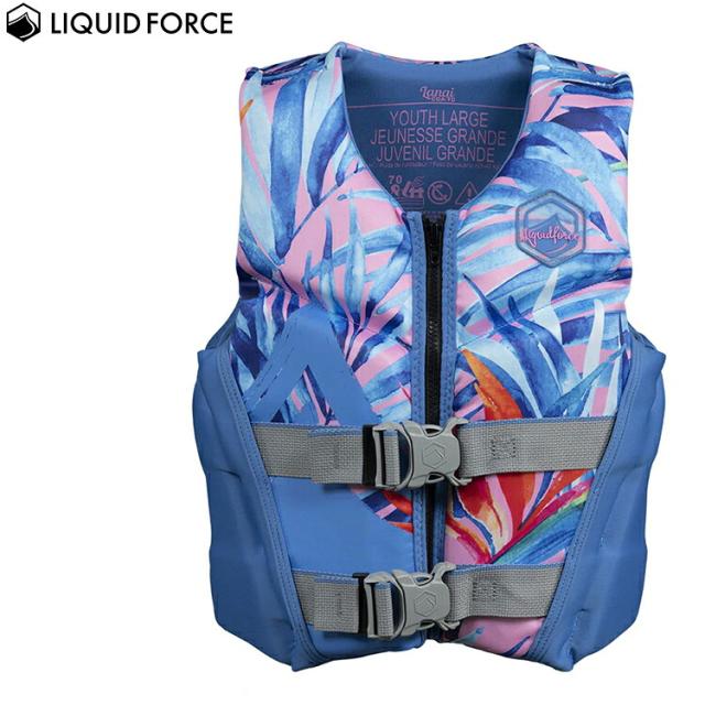 [ Liquid Force ] 2024年モデル LANAI YOUTH CGA VEST ジュニア用CGAベスト