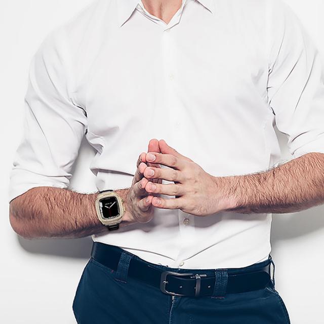 アップル ウォッチ カバー 高級 アップルウォッチ SE3 44mm バンドケース 一体型 Apple Watch Series 9 カバー おしゃれ キラキラ Apple Watch 45mm バンド apple watch 44mm ケース apple watch se 第2世代 ケース Apple Watch Series 8 7 se 6 5 4 45mm 44mm 高品質 人気_8