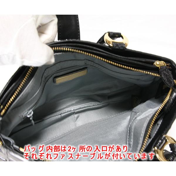 コッコ・クリスターロ　2Wayバッグ 日本爬虫類皮革産業協会（JRA）認定 クロコレザー 中古 COCCO CRISTALLO_7