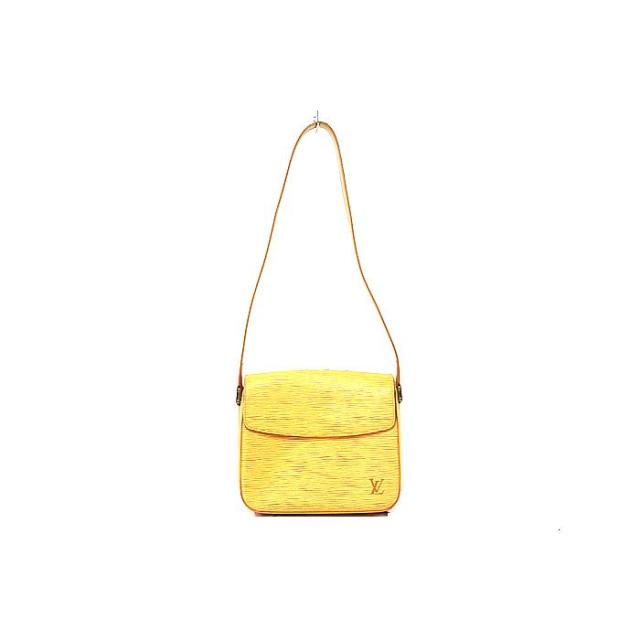 ルイ・ヴィトン エピ ビュシ ショルダーバッグ M52209 タッシリイエロー ゴールド金具 中古 LOUIS VUITTON_2