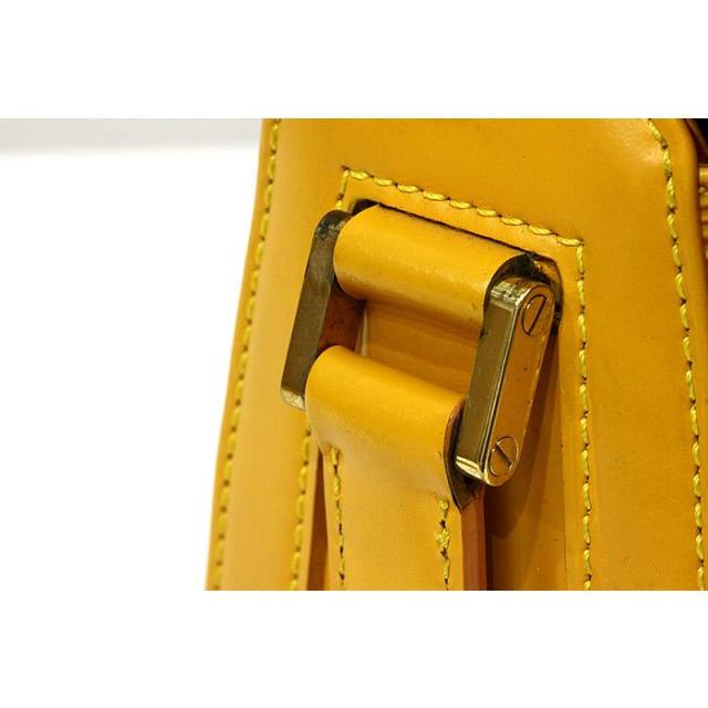 ルイ・ヴィトン エピ ビュシ ショルダーバッグ M52209 タッシリイエロー ゴールド金具 中古 LOUIS VUITTON_9