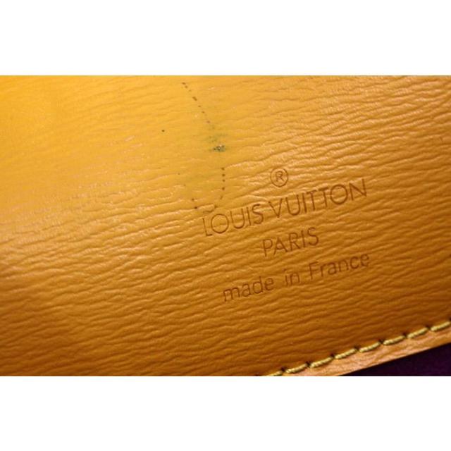 ルイ・ヴィトン エピ ビュシ ショルダーバッグ M52209 タッシリイエロー ゴールド金具 中古 LOUIS VUITTON_10