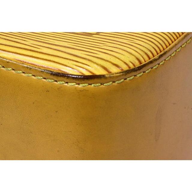 ルイ・ヴィトン エピ ビュシ ショルダーバッグ M52209 タッシリイエロー ゴールド金具 中古 LOUIS VUITTON_12