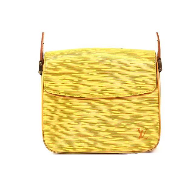 ルイ・ヴィトン エピ ビュシ ショルダーバッグ M52209 タッシリイエロー ゴールド金具 中古 LOUIS VUITTON
