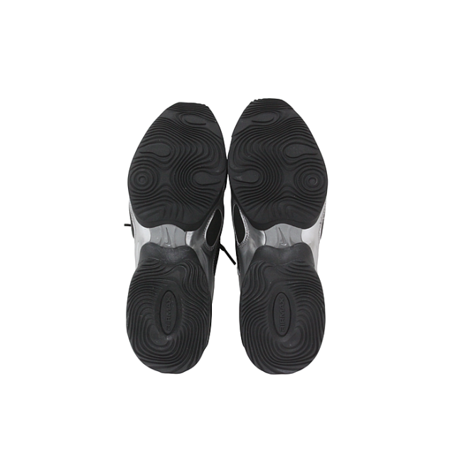美品 US7.5 約24.5cm　NIKE ナイキ ウィメンズ エアマックス ミューズ スニーカー WMNS AIR MAX MUSE BLACK/METALLIC SILVER シルバー レディース FV1920-001 中古_7