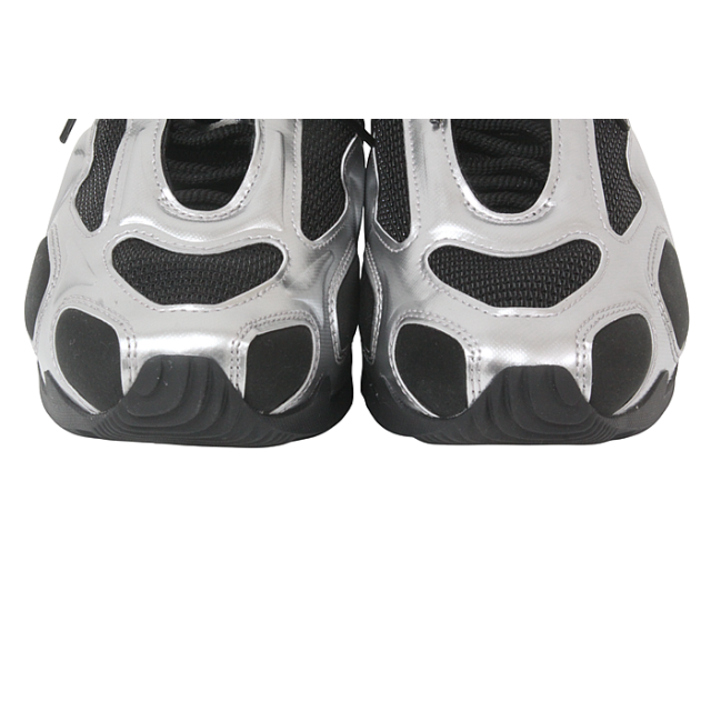 美品 US7.5 約24.5cm　NIKE ナイキ ウィメンズ エアマックス ミューズ スニーカー WMNS AIR MAX MUSE BLACK/METALLIC SILVER シルバー レディース FV1920-001 中古_8