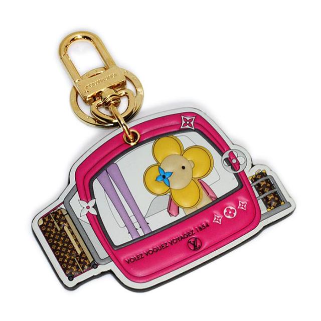 ルイヴィトン LOUIS VUITTON エピ ポルトクレ デュアルキーホルダー