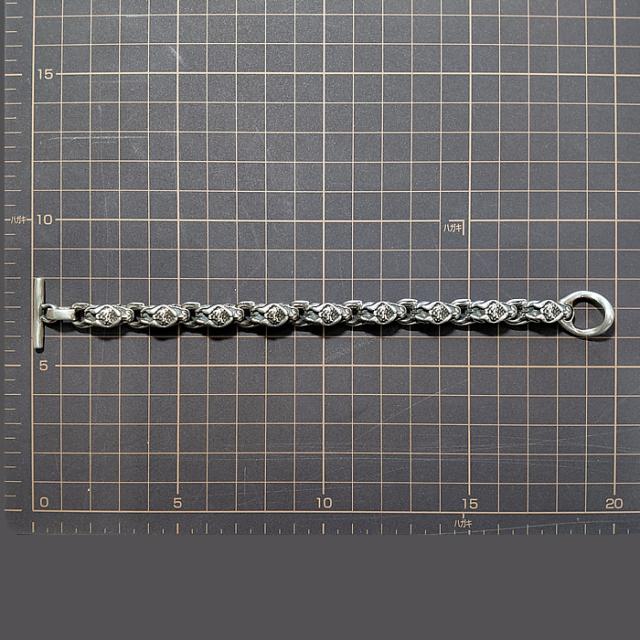 ビルウォールレザー ドラゴン ブレスレット B539 シルバー 中古 silver Bill Wall Leather  dragon bracelet ギャラ付き_11
