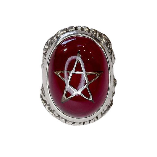 約9号 アレックスストリーター エンジェルハート リング 東京レッド シルバーリング ALR371 中古 Alex Streeter ANGEL HEART TOKYORED silverring