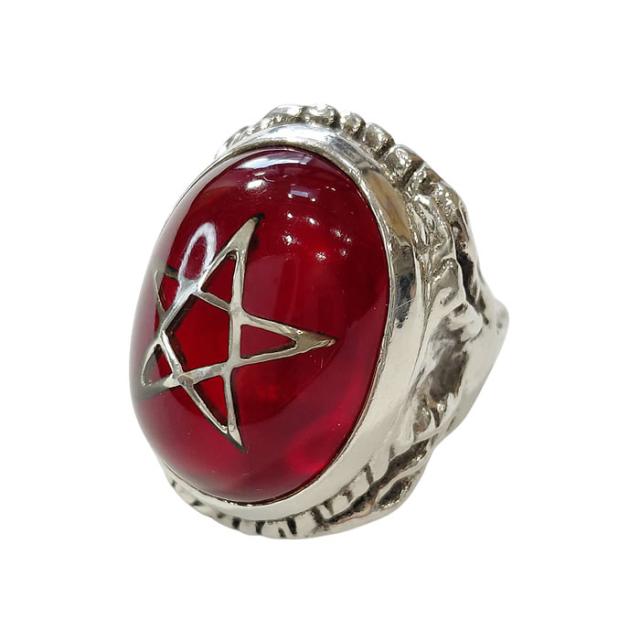 約9号 アレックスストリーター エンジェルハート リング 東京レッド シルバーリング ALR371 中古 Alex Streeter ANGEL HEART TOKYORED silverring