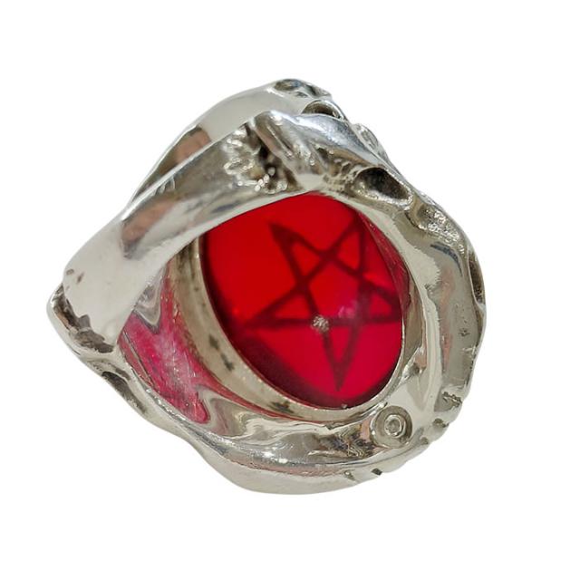 約9号 アレックスストリーター エンジェルハート リング 東京レッド シルバーリング ALR371 中古 Alex Streeter ANGEL HEART TOKYORED silverring