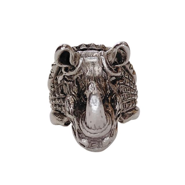 約23号 ビルウォールレザー 30周年記念 ライノリング リノリング R423 中古 シルバーリング サイ 犀 silver Bill Wall Leather 30th Anniversary Rhino RING 約23号 ビルウォールレザー 30周年記念 ライノリング リノリング R423 中古 シルバーリング サイ 犀 silver Bill Wall Leather 30th Anniversary Rhino RING