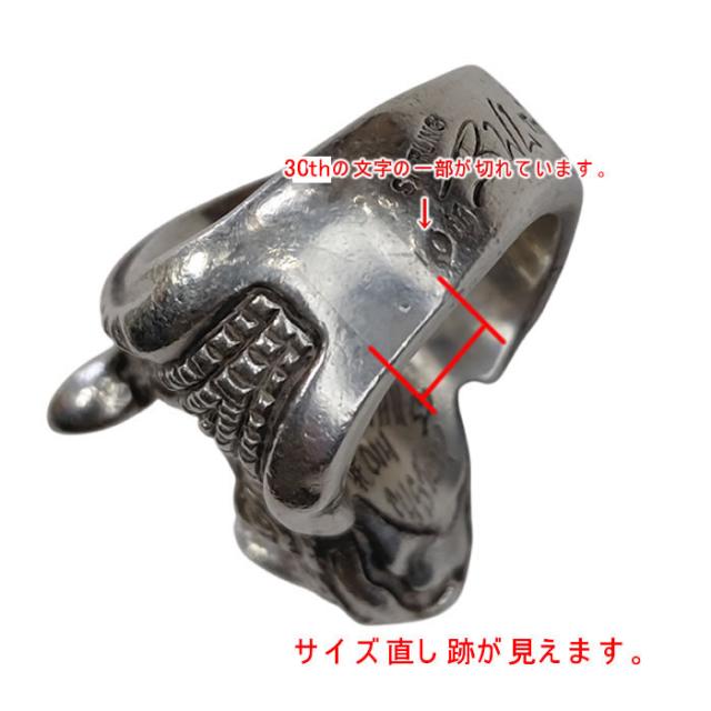 約23号 ビルウォールレザー 30周年記念 ライノリング リノリング R423 中古 シルバーリング サイ 犀 silver Bill Wall Leather 30th Anniversary Rhino RING 約23号 ビルウォールレザー 30周年記念 ライノリング リノリング R423 中古 シルバーリング サイ 犀 silver Bill Wall Leather 30th Anniversary Rhino RING