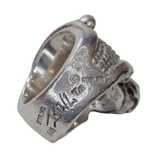 約23号 ビルウォールレザー 30周年記念 ライノリング リノリング R423 中古 シルバーリング サイ 犀 silver Bill Wall Leather 30th Anniversary Rhino RING 約23号 ビルウォールレザー 30周年記念 ライノリング リノリング R423 中古 シルバーリング サイ 犀 silver Bill Wall Leather 30th Anniversary Rhino RING