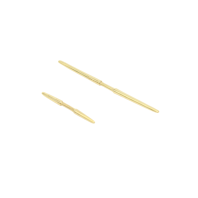 bororo ボロロ double sword SサイズとMサイズのセット tiny wildシリーズ K18 YG ピアス イエローゴールド レディース　中古