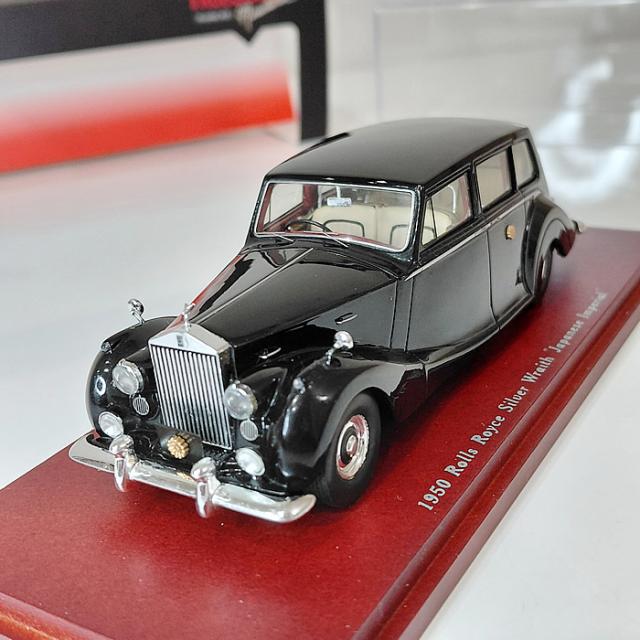 ミニカー 1/43 1950年 ロールスロイス シルバーレイス 昭和天皇御料車 「True Scale Miniatures」トゥルースケール「1950 Rolls Royce Silver Wraih “Jspanese Imperial”」 TSM104313　中古_6