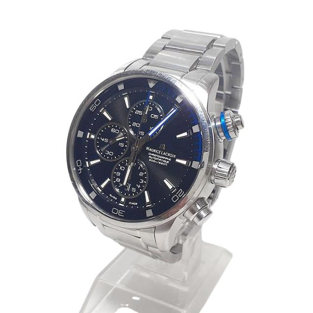 モーリスラクロア ポントス クロノグラフ PT6008 ステンテススティール SS オートマチック メンズウォッチ 中古 MAURICE LACROIX_1