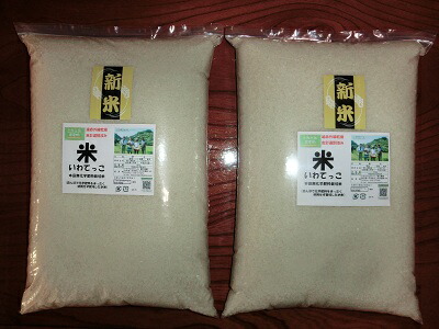 【発送中】精米10ｋｇ×2袋★送料無料（沖縄除く）★【岩手県二戸市産・御礼・贈り物・ご家庭用・品種-いわてっこ】いわてひろファーム関口農園のこだわり米【田んぼで化学肥料ゼロのお米】遠赤外線乾燥・色彩選別済
