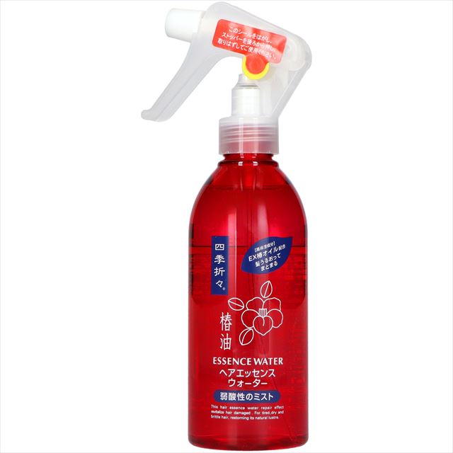 【送料込・まとめ買い×36個セット】熊野油脂 四季折々 椿油 ヘアエッセンスウォーター ボトル 250ml