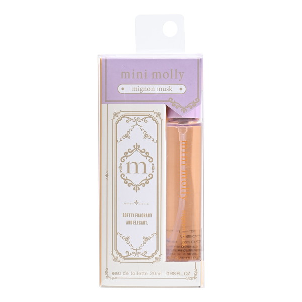 【送料込・まとめ買い×24個セット】コスメステーション minimolly ミニーモリー オードトワレ ミニョンムスク 20mL