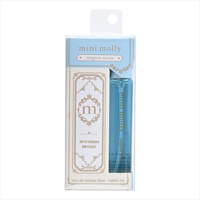 【送料込・まとめ買い×24個セット】コスメステーション minimolly ミニーモリー オードトワレ ミニョンサボン 20mL