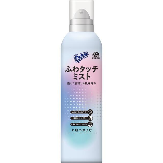 【送料込・まとめ買い×20個セット】アース製薬 サラテクト ふわタッチミスト 180mL