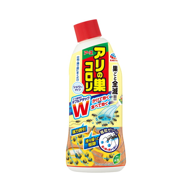 【送料込・まとめ買い×20個セット】アース製薬　アリの巣コロリ シャワータイプ 500ml