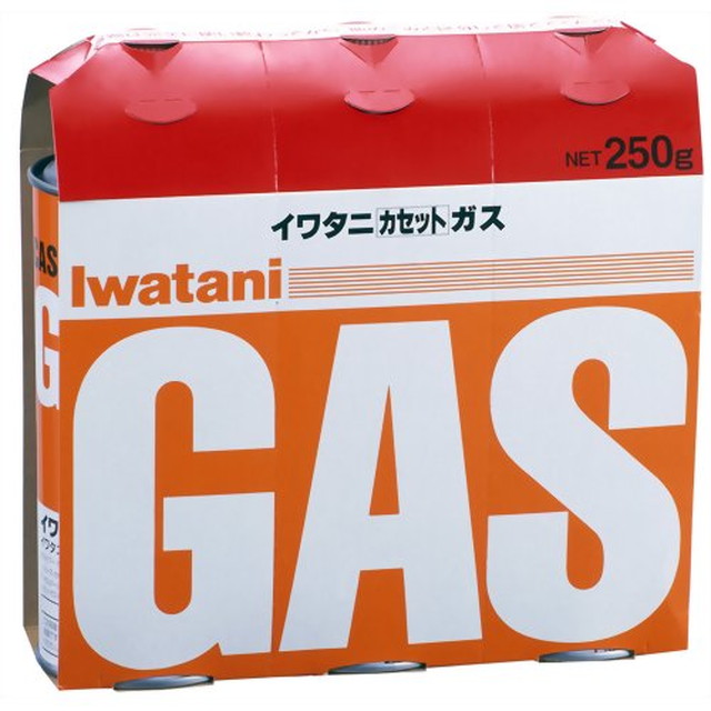 【貨物輸送込・まとめ買い×16個仕かける】岩谷産業 イワタニ テープ屁っ放り オレンジ色 3本組