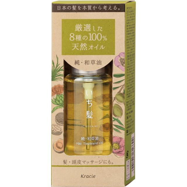 【貨物輸送込・まとめ買い×10個仕かける】クラシエ いち髪 純・和草油 60ml