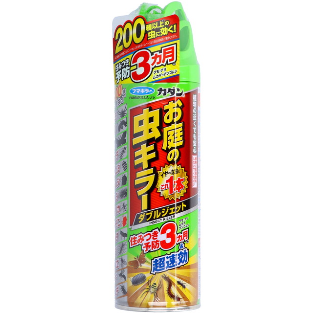 【送料込・まとめ買い×10個セット】フマキラー カダン お庭の虫キラー ダブルジェット 450ml 6,623円