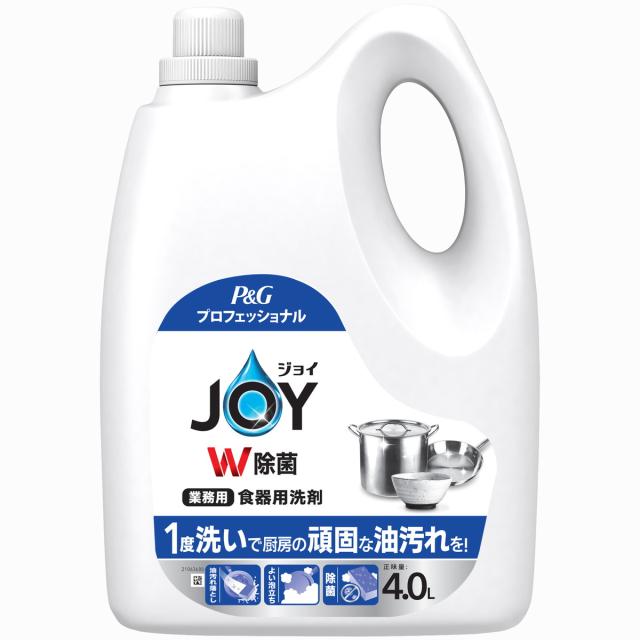 【送料込・まとめ買い×3個セット】P&amp;Gプロフェッショナル 除菌 ジョイ JOY コンパクト 業務用 4L 食器用洗剤