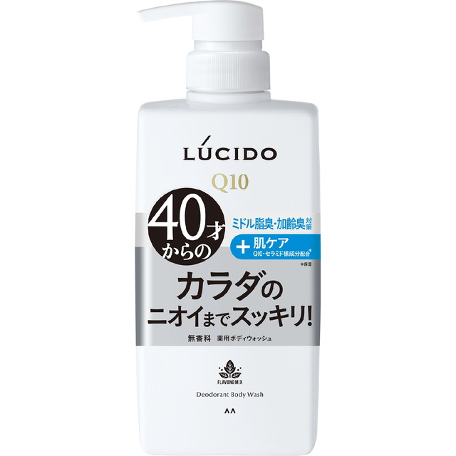 【送料込・まとめ買い×12個セット】マンダム ルシード 40才からの 薬用 デオドラント ボディウォッシュ 450ml