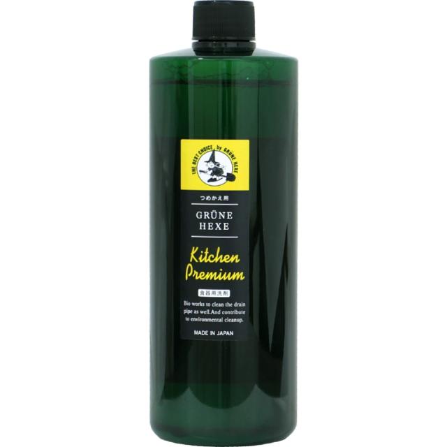 【送料込・まとめ買い×10個セット】ミマスクリーンケア 緑の魔女 キッチンプレミアム 480mL キッチン用洗剤