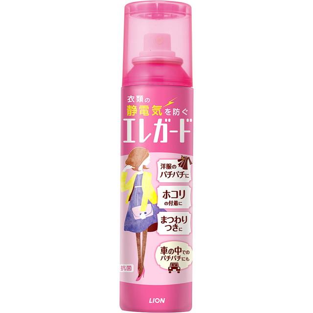 【送料込・まとめ買い×24個セット】ライオン エレガード 大 160ml 静電気防止スプレー