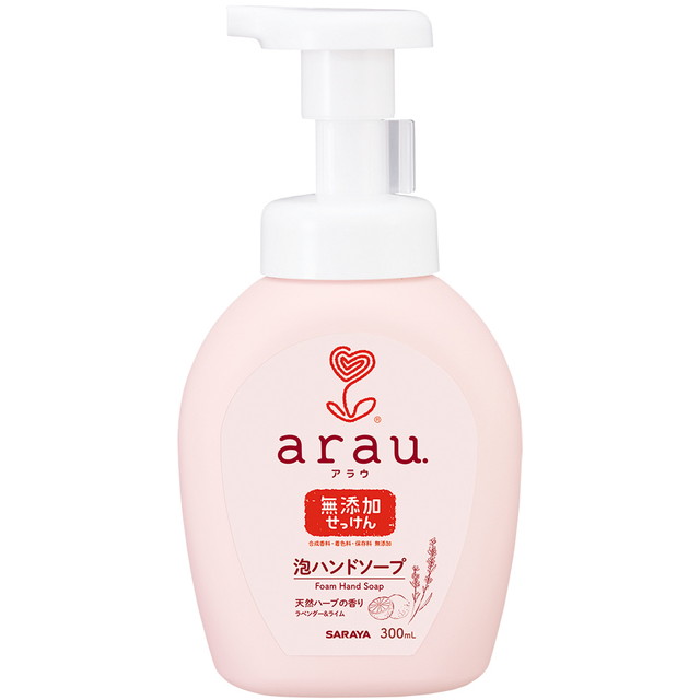 【送料込・まとめ買い×24個セット】サラヤ アラウ. arau. 泡ハンドソープ 300ml