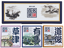 （20個セット）薬用入浴剤　名湯百景　ギフトセット（10包入）  日本製