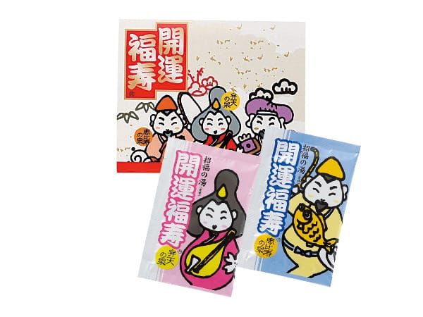 (600個セット)　薬用入浴剤　開運福寿 招福の湯　ギフトセット(2P入)　(代引き不可)　日本製