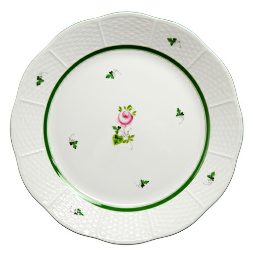 ヘレンド (HEREND) VRH ウィーンのバラ プレート 25cm 524