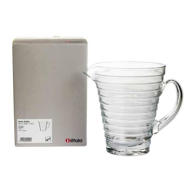 イッタラ (iittala) アイノアアルト ピッチャー クリア 1200ml