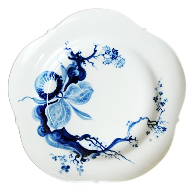 マイセン (Meissen) ブルーオーキッド プレート 26cm 23475