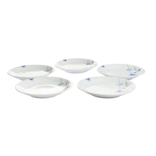 ロイヤルコペンハーゲン ブルーパルメッテ プレート 15cm 5枚セット 2-500-050