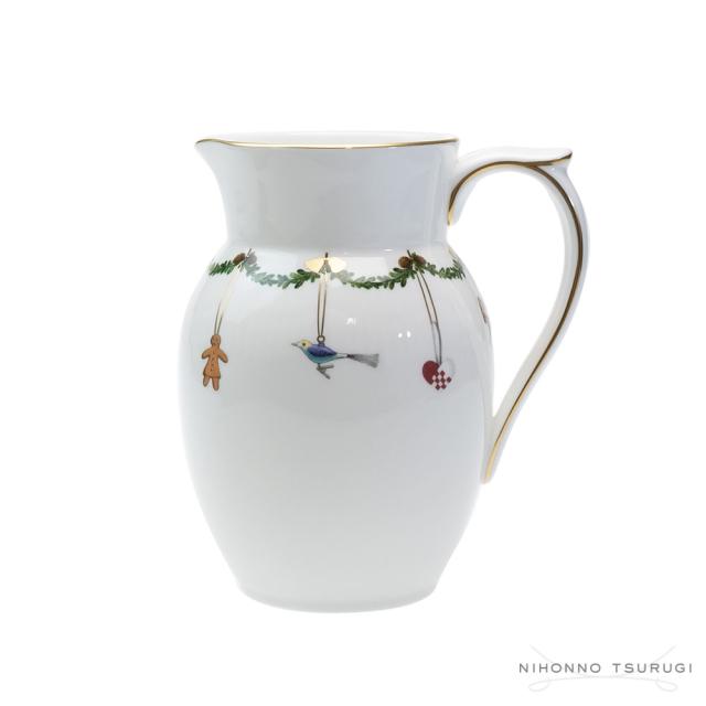 ロイヤルコペンハーゲン スターフルーテッド クリスマス ジャグ 900ml 2503442