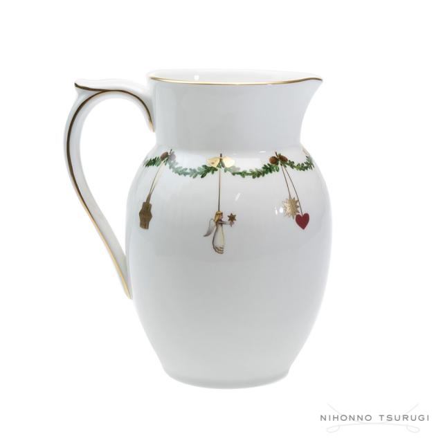 ロイヤルコペンハーゲン スターフルーテッド クリスマス ジャグ 900ml 2503442