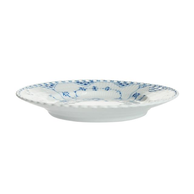 ロイヤルコペンハーゲン ブルーフルーテッド フルレース プレート 17cm 1-103-617